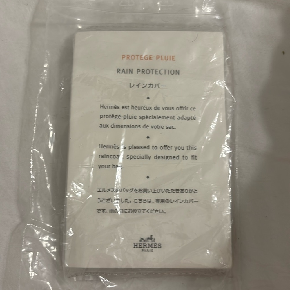 Hermes Authentic Birkin Kelly Raincoat - New